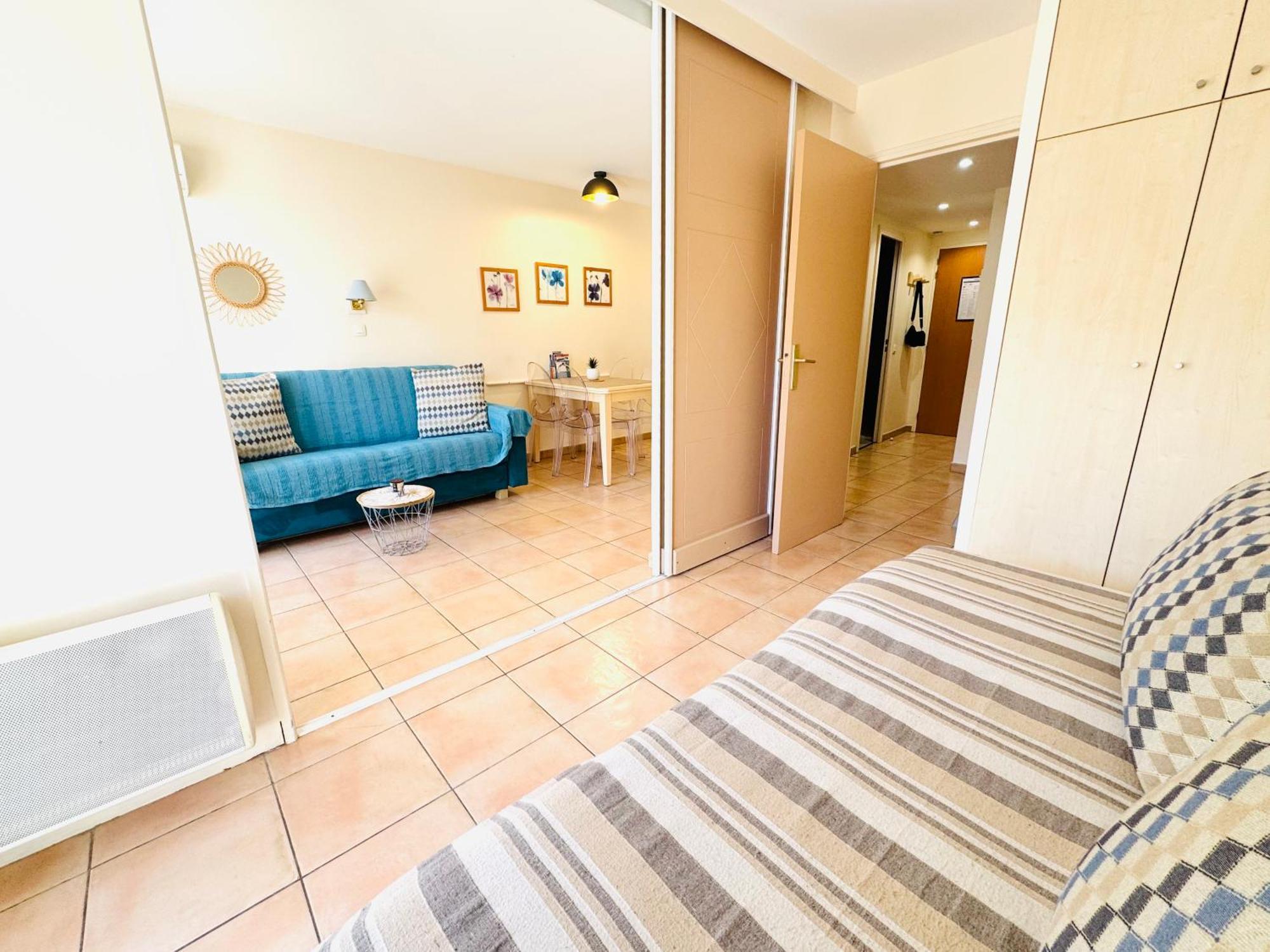Les Rivages 2P Terrasse Parking Apartman Menton Kültér fotó